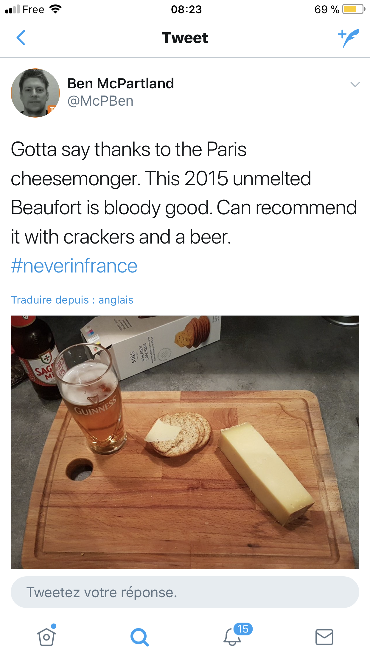 Guy's Hilarious Story About How Serious French Take Their Cheese