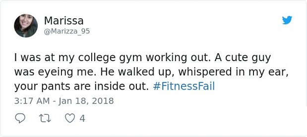 People Share Their Biggest Gym Fail