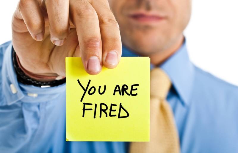 got fired - You Are Fired