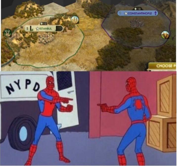 civilization 5 memes - O Constantinople Il Sistanbul Choosep Nyp