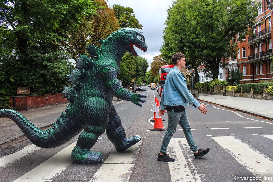 Guy's Life Improves Drastically After He Buys A Godzilla For 8 Bucks