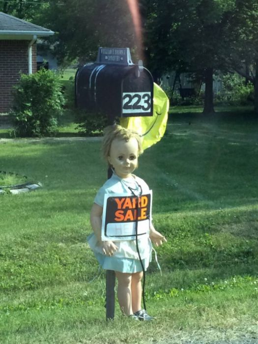 scary pic Photograph - 223 Yard Sale