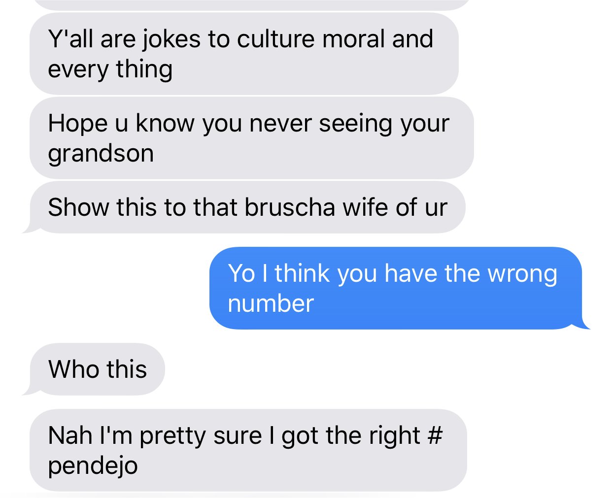 Angry Guy Texts The Wrong Number