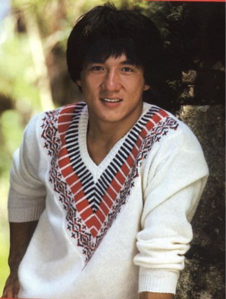 Jackie Chan at 23.