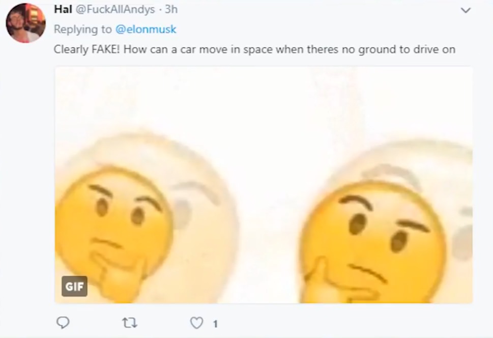 Flat Earthers React To SpaceX Launching A Tesla In Space