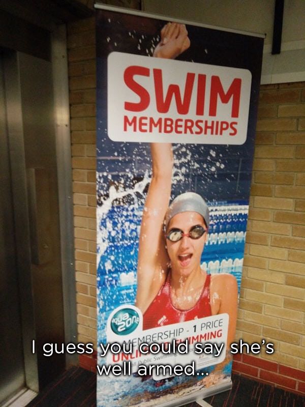crappy designs - Swim Memberships I guess you could say she's well armed... 'Css Vomembership 1 Price Wimming