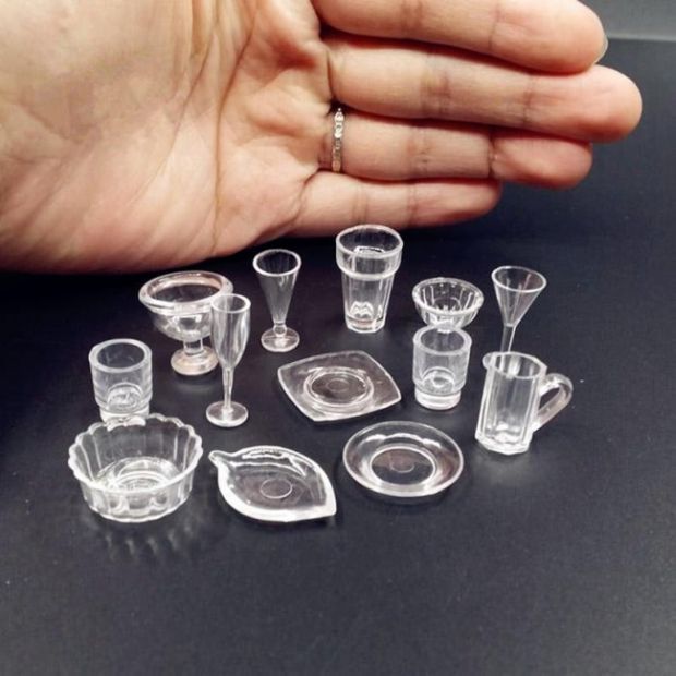 Ordered a bunch of drinking glasses and received these. What are those, drinking glasses for ants?