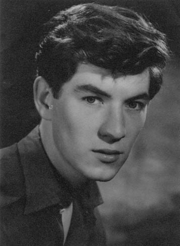 Sir Ian McKellen at 22.