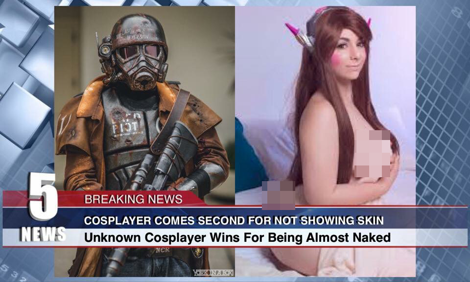 semi naked cosplay - Breaking News Cosplayer Comes Second For Not Showing Skin Unknown Cosplayer Wins For Being Almost Naked Ner 32 York Narox