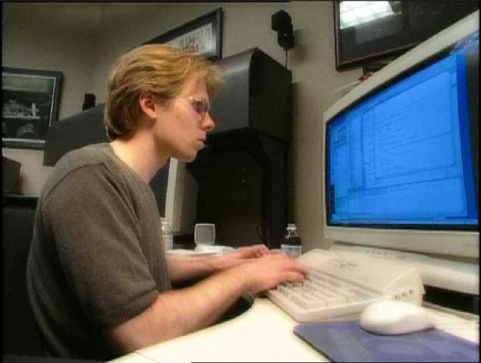 Softdisk, a computer company in Shreveport, Louisiana, hired Carmack to work on Softdisk G-S (an Apple IIGS publication), introducing him to John Romero and other future key members of id Software such as Adrian Carmack (not related). Later, this team would be placed by Softdisk in charge of a new, but short-lived, bi-monthly game subscription product called Gamer's Edge for the IBM PC (DOS) platform. In 1990, while still at Softdisk, Carmack, Romero, and others created the first of the Commander Keen games, a series that was published by Apogee Software, under the shareware distribution model, from 1991 onwards. Afterwards, Carmack left Softdisk to co-found id Software.