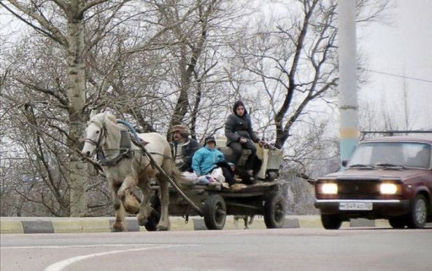 russia horse and buggy