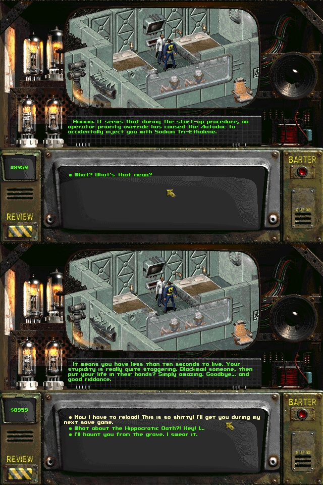 The Self-Awareness Of Fallout 2 Will Astound You