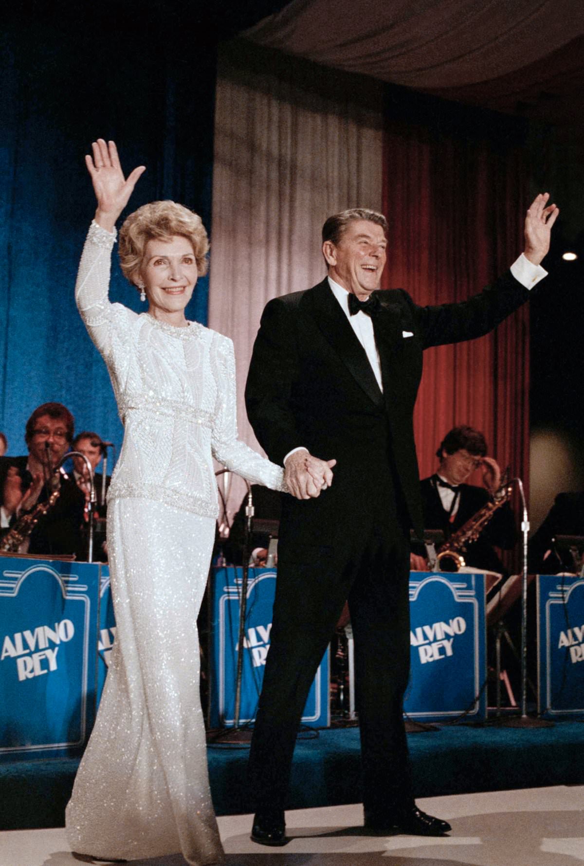 1985 - Nancy Reagan.