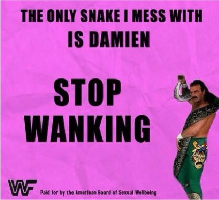 Hilarious WWF Anti-Masturbation Campaign Will Crack You Up