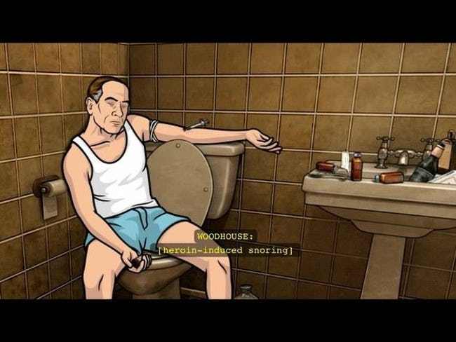 archer subtitles - Woodhouse Theroininduced snoring