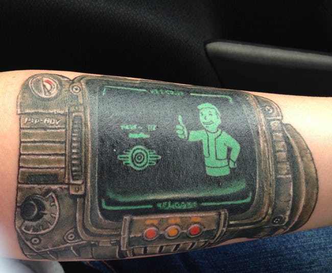 Fallout Gaming Tattoos  - fallout tattoo - @ PipH0V