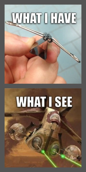 star wars clone wars plane - What I Have What I See
