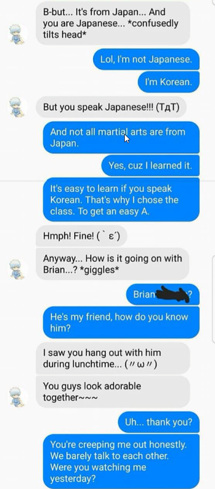 Crazy Weeaboo Girl Harasses Asian Guy In The Most Desperate Way Possible