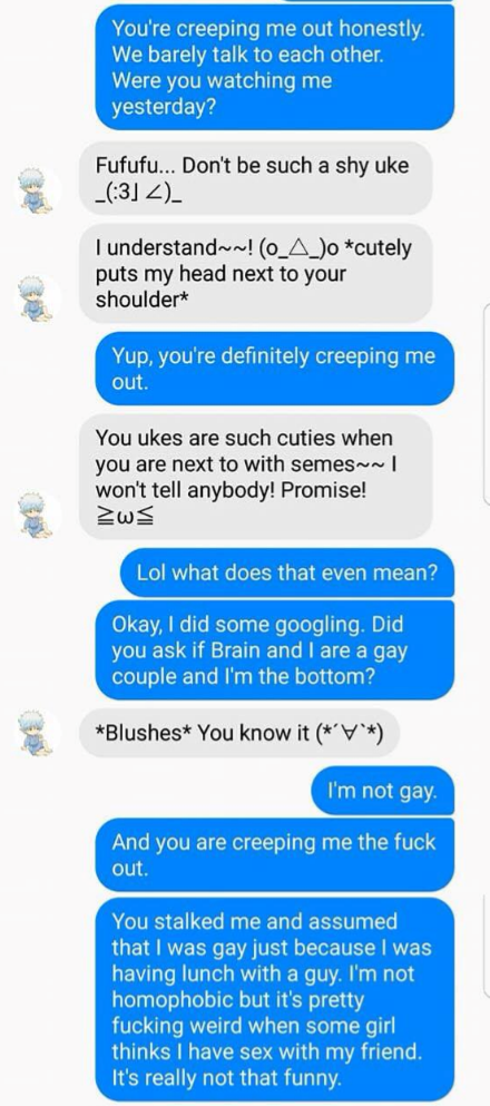 Crazy Weeaboo Girl Harasses Asian Guy In The Most Desperate Way Possible