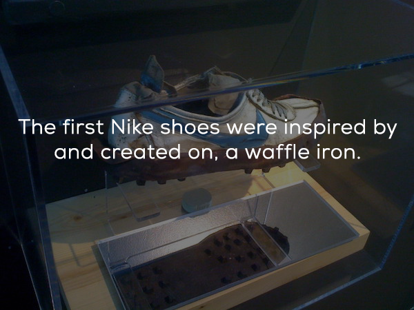 bill bowerman nike - The first Nike shoes were inspired by and created on, a waffle iron.