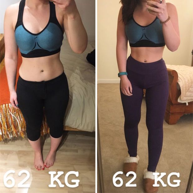 16 People Who Got Fit And Became Very Surprised Their Weight Haven't Changed A Bit