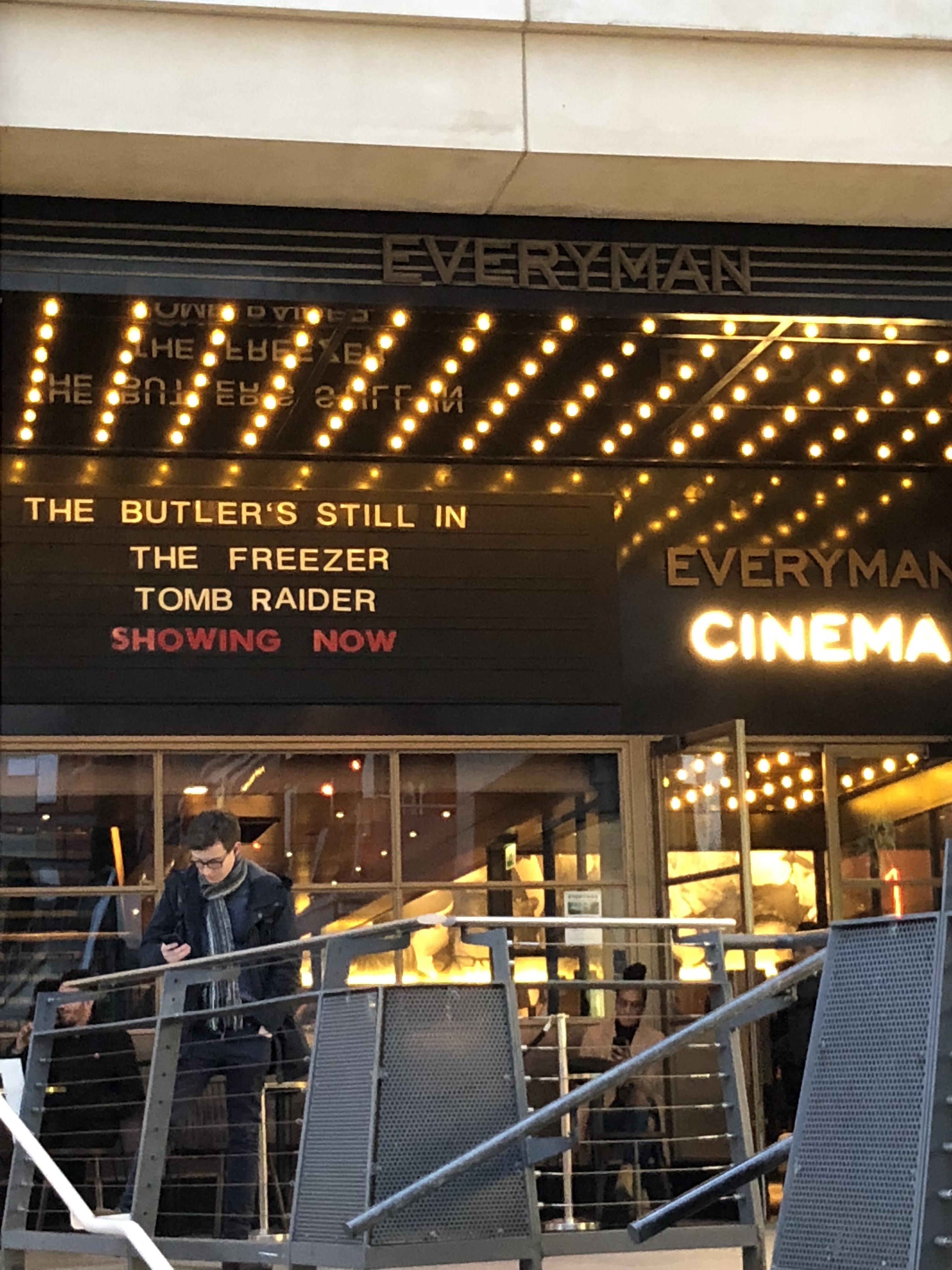 facade - Sovies Herehden Here The Butler'S Still In The Freezer Tomb Raider Showing Now Everyman Cinema