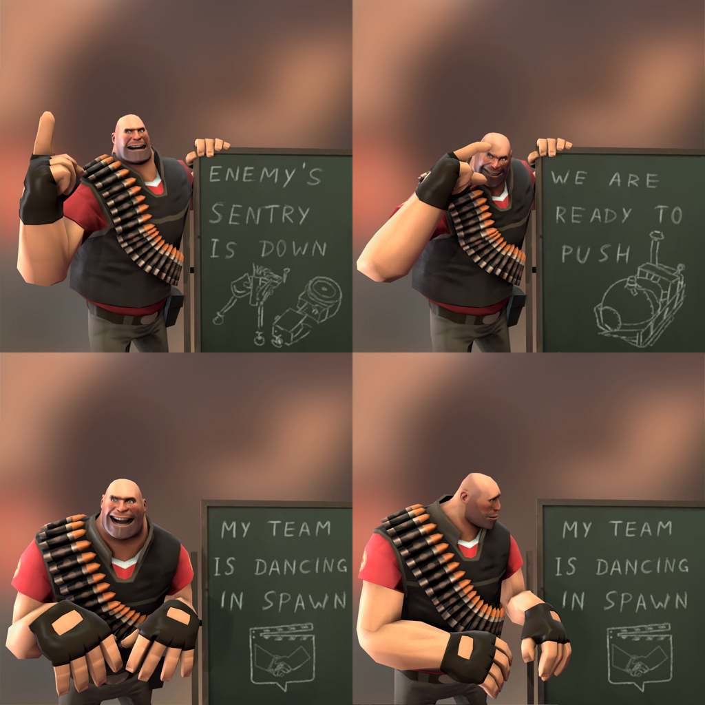 despicable me gru's plan memes - Enemy's Sentry Is Down We Are Ready To Push Il My Team Is Dancing In Spawn My Team Is Dancing In Spawn