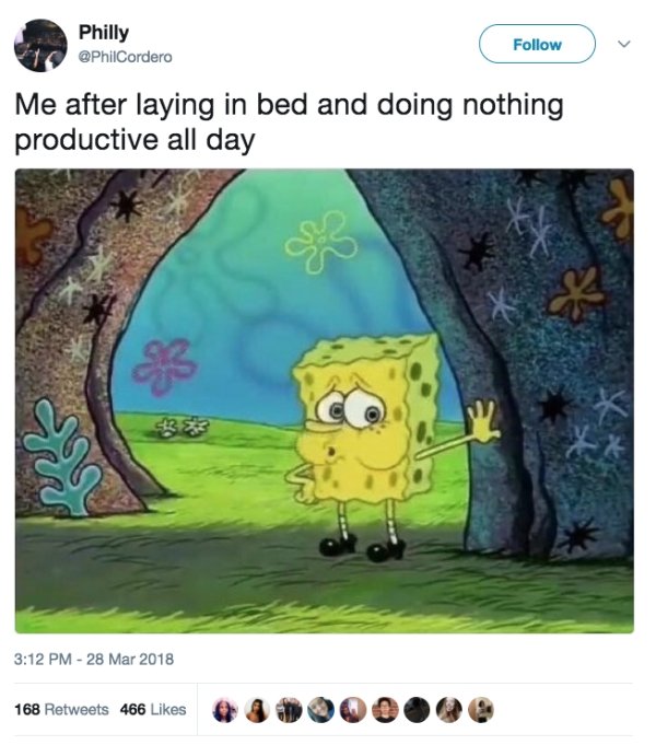 19 Tired SpongeBob Memes That You Can Relate To