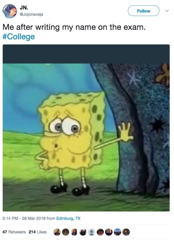 19 Tired SpongeBob Memes That You Can Relate To