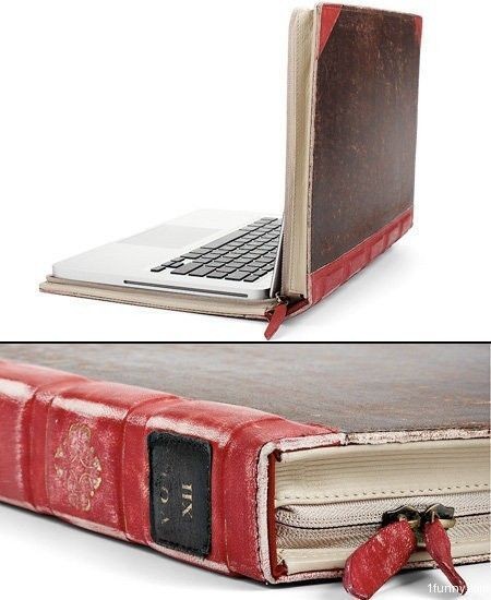 laptop disguised as a book