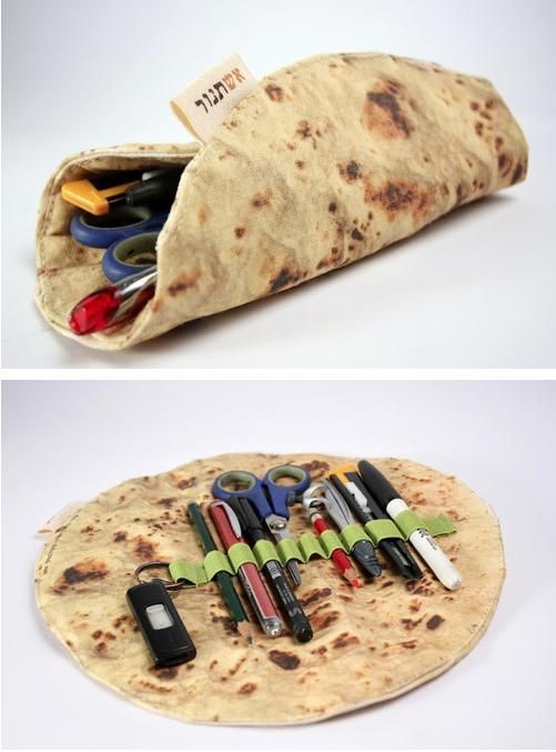 burrito pencil case