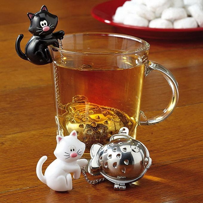 tea infuser cat