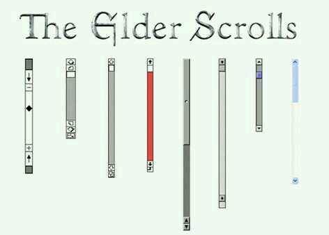 elder scrolls scrollbars - The Gider Scrolls 99016