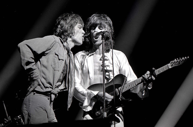 Mick Jagger and Keith Richards of the Rolling Stones. During the 1983 sessions for their Undercover album, co-producer Chris Kimsey  told Vanity Fair the two purposely avoided being in the studio at the same time, a distance that grew further when Richards found out that Jagger had included a provision in their mid-1980s recording contract that called for three solo albums from the singer.

They found an uneasy peace for a while, but then Richards stirred things up again in 2010 when he made some unkind remarks about Jagger's "tiny dodger" in his memoir, Life, revealing that the band referred to Mick as "Brenda, or Her Majesty" and snarkily renaming Jagger's 2001 Goddess in the Doorway solo album Dogs in the Doorway.