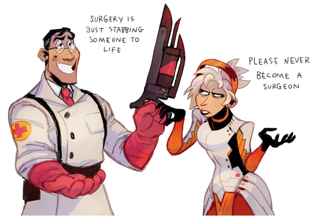 tf2 x overwatch hentai - Surgery Is Just Stabbing Someone To Life Z Please Never Become A Surgeon