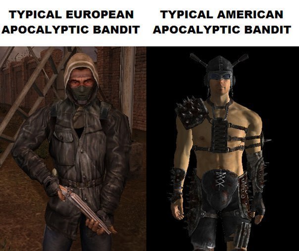 post apocalyptic bandit - Typical European Typical American Apocalyptic Bandit Apocalyptic Bandit