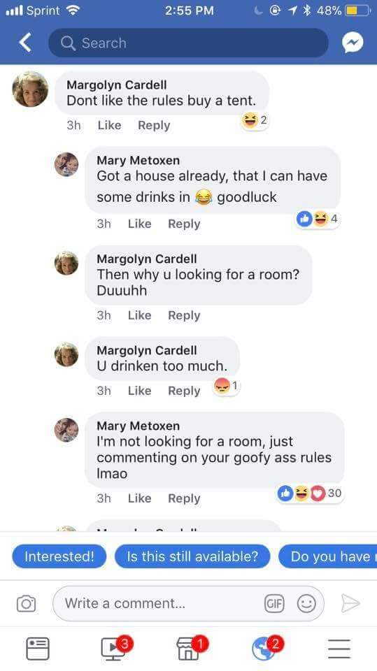 Woman With Bad Tenant Experience Gets Laughed Out Trying To Rent Out A Room