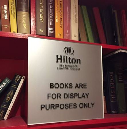 display purposes only - Rogets Hilton San Francisco Financial Bites Books Are For Display Purposes Only Come offer De klant Dge Of Mist Suno Paket Don Baylor Ties B