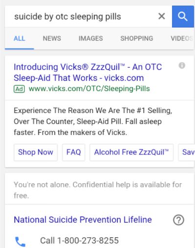 web page - suicide by otc sleeping pills All News Images Shopping Videos Introducing Vicks ZzzQuil An Otc SleepAid That Works vicks.com Ad Experience The Reason We Are The Selling, Over The Counter, SleepAid Pill. Fall asleep faster. From the makers of Vi