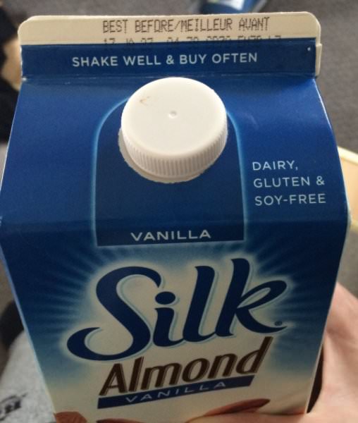 dairy product - Best BeforeMeilleur Avant As Su Go Shake Well & Buy Often Dairy, Gluten & SoyFree Vanilla Silk Almond