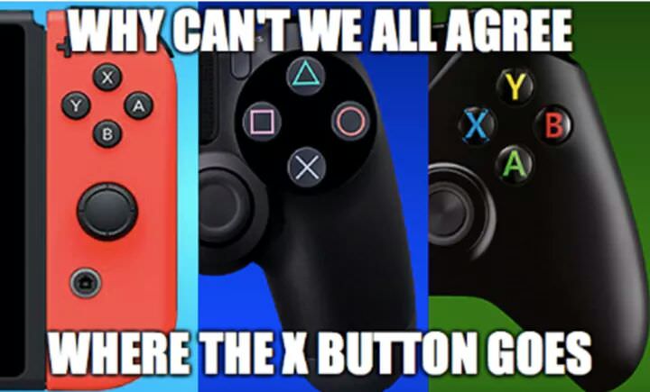 x button meme - Why Cant We All Agree Where The X Button Goes