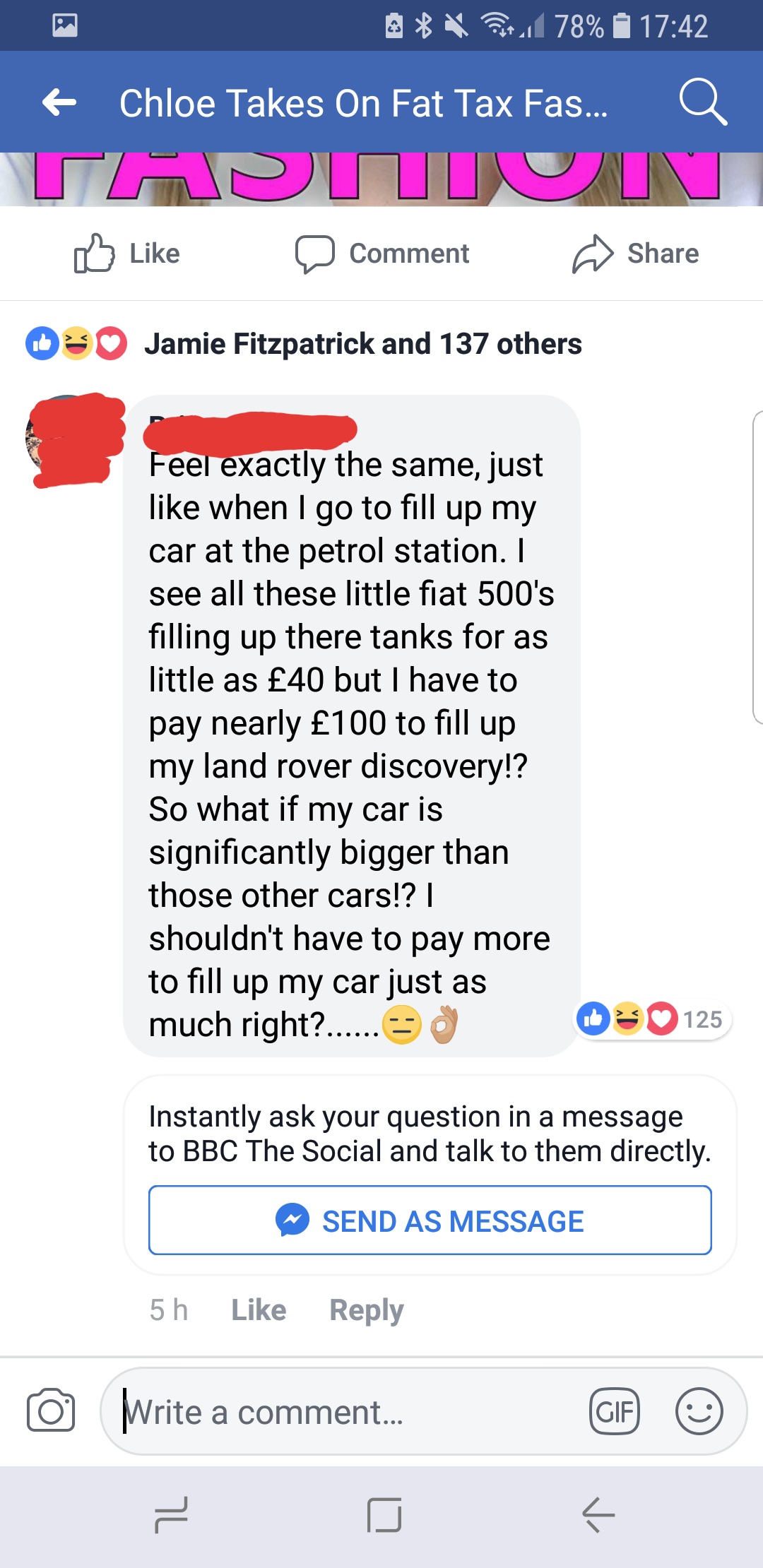 Someone gave her a quick and sarcastic lesson in economy. Do you think she accepted the truth or started accusing everyone of discrimination?