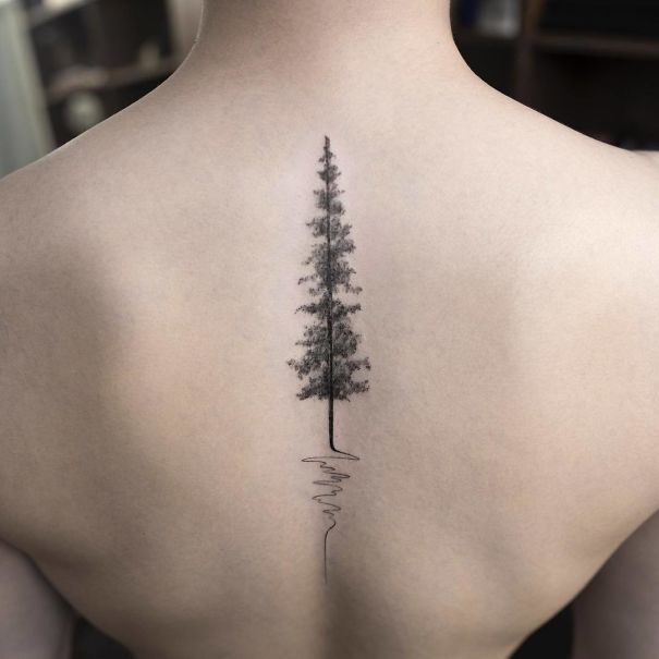 24 Spine Tattoos That Are The Backbone Of Coolness