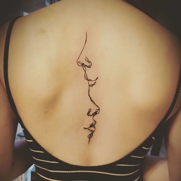 24 Spine Tattoos That Are The Backbone Of Coolness