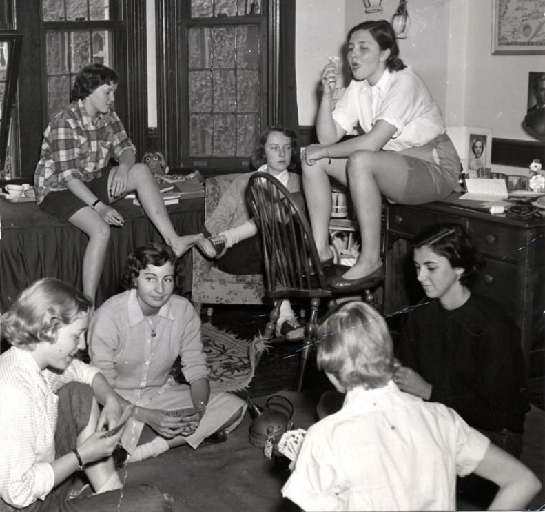 1950's college girls
