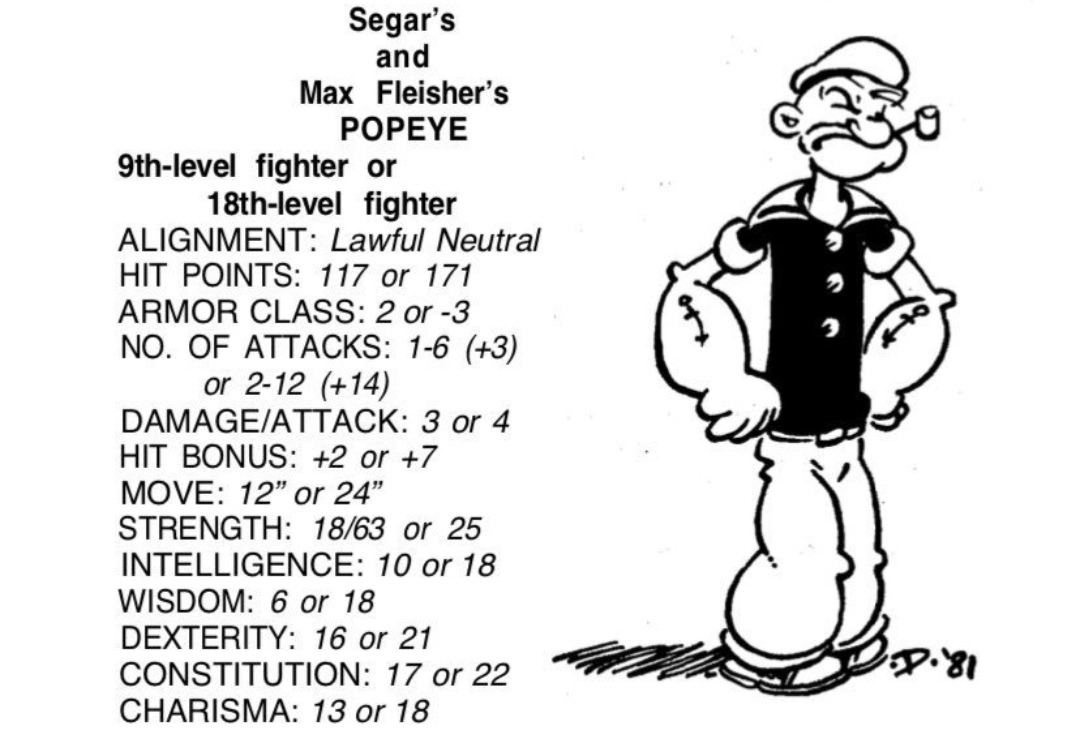 Shocking Reveal Of The Day- Bugs Bunny Is An Advanced Dungeons And Dragons Character