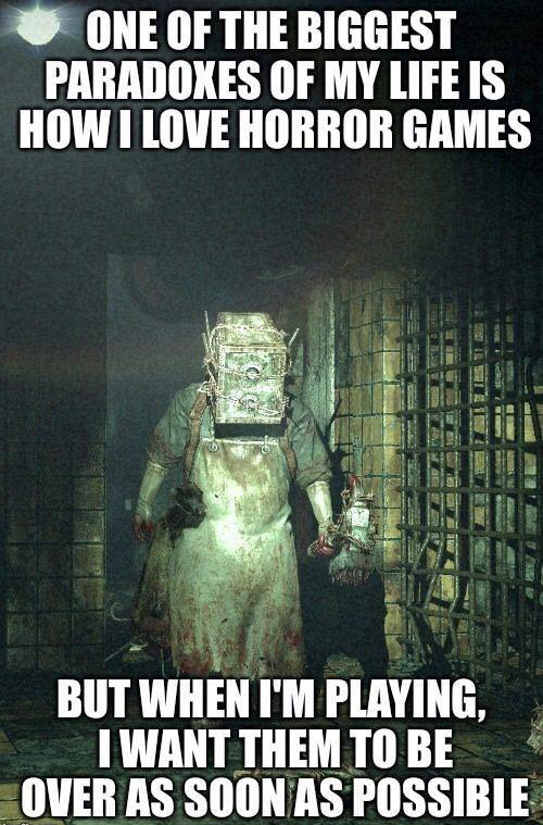 evil within 1 monsters - One Of The Biggest Paradoxes Of My Life Is How I Love Horror Games Ista But When I'M Playing, I Want Them To Be Over As Soon As Possible