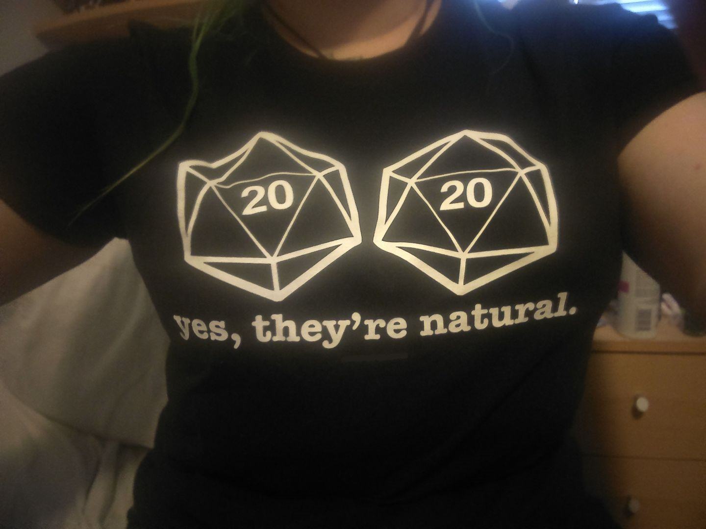 d20 they are naturals - Yes, they're natural.