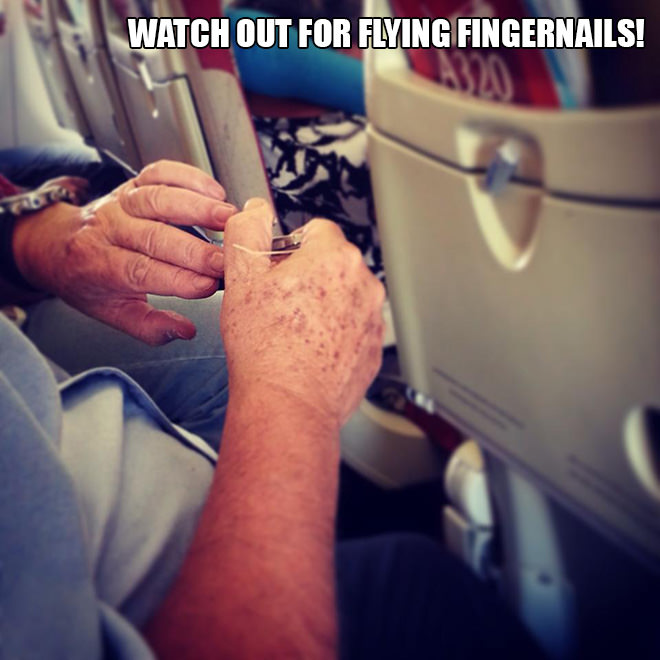 Passenger - Watch Out For Flying Fingernails!