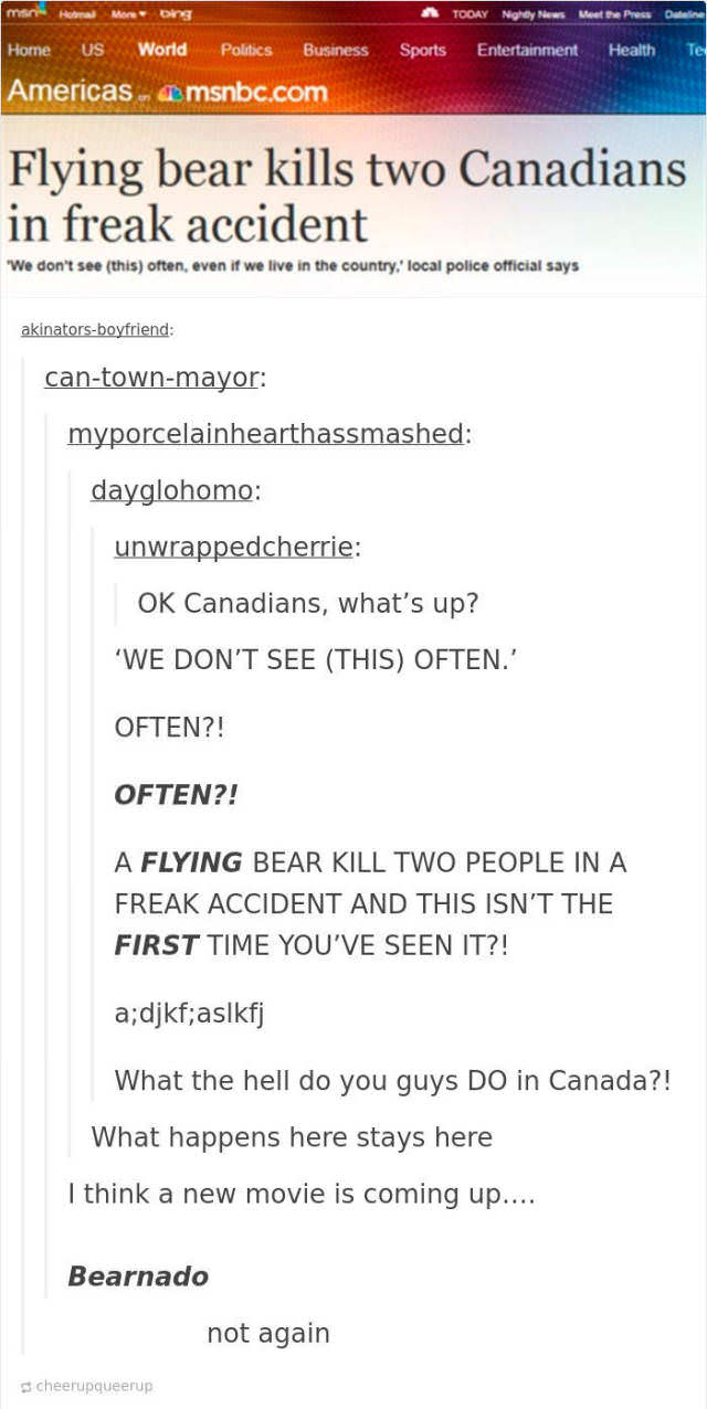 21 Funny Images So Canadian They're Sorry For Bothering You